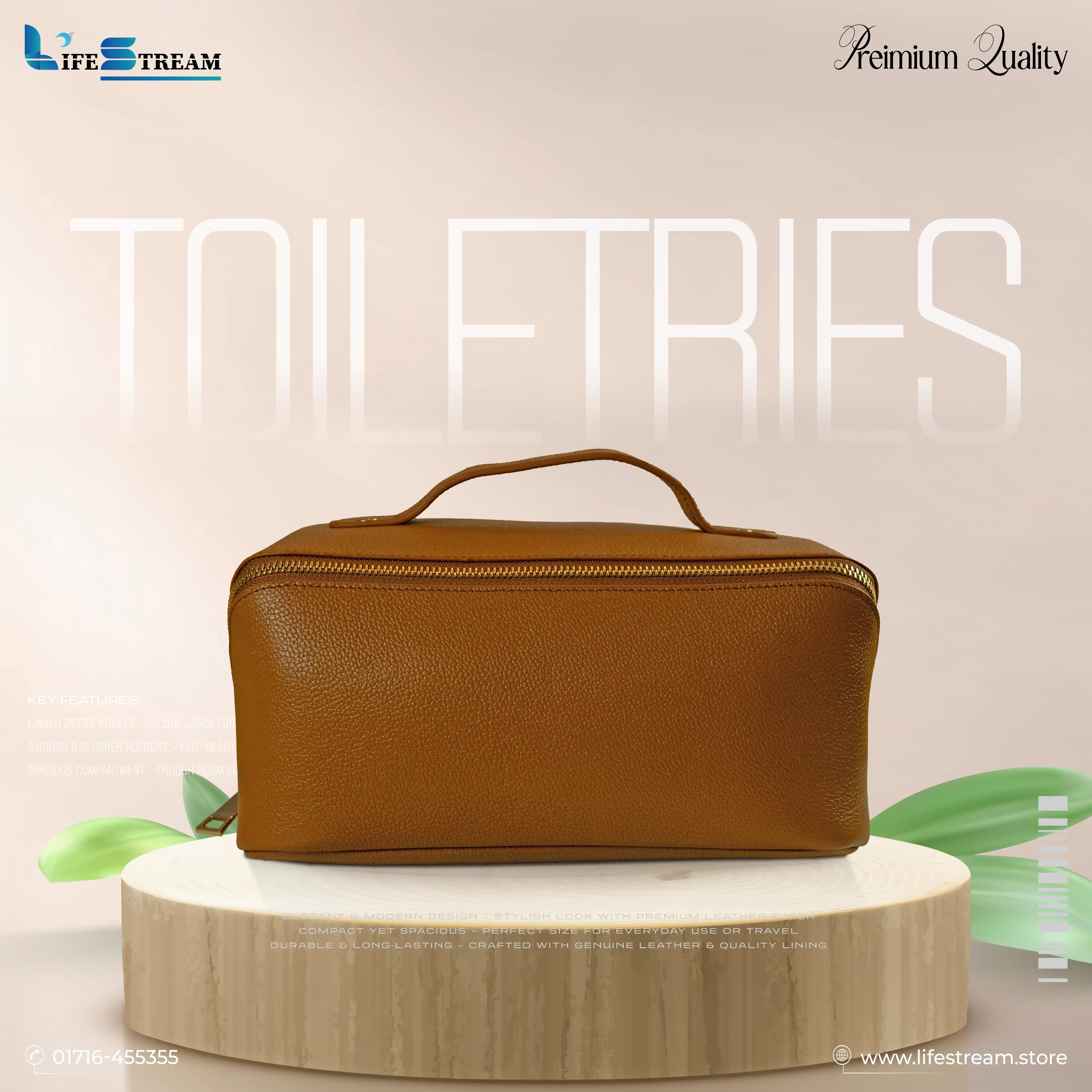 Toiletries bag